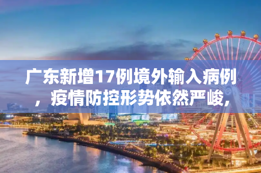 广东新增17例境外输入病例，疫情防控形势依然严峻,广东新增17例境外输入