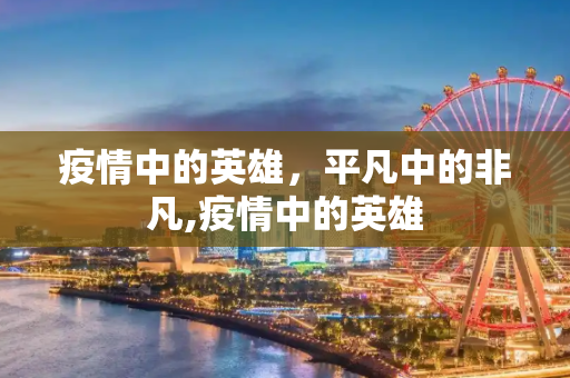 疫情中的英雄，平凡中的非凡,疫情中的英雄