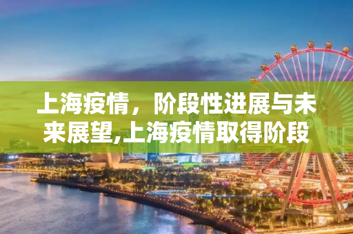 上海疫情，阶段性进展与未来展望,上海疫情取得阶段性进展