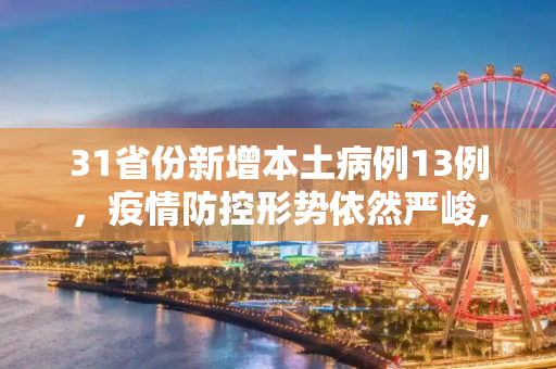 31省份新增本土病例13例，疫情防控形势依然严峻,31省份新增本土13例