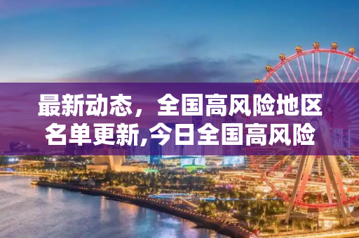 最新动态，全国高风险地区名单更新,今日全国高风险地区名单更新