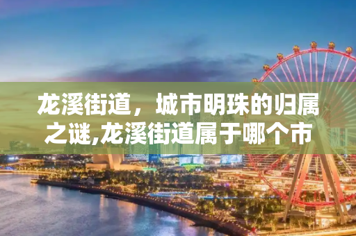 龙溪街道，城市明珠的归属之谜,龙溪街道属于哪个市