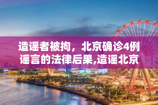 造谣者被拘，北京确诊4例谣言的法律后果,造谣北京确诊4例被拘