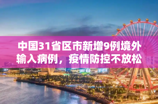 中国31省区市新增9例境外输入病例，疫情防控不放松,31省新增输入9例