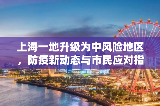 上海一地升级为中风险地区，防疫新动态与市民应对指南,上海一地列为中风险地区