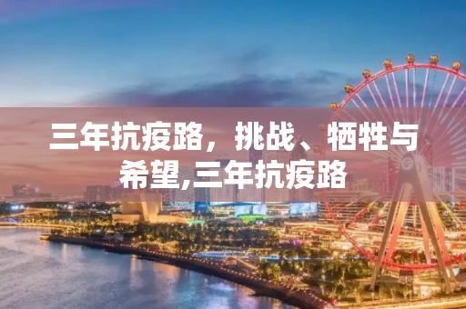 三年抗疫路，挑战、牺牲与希望,三年抗疫路
