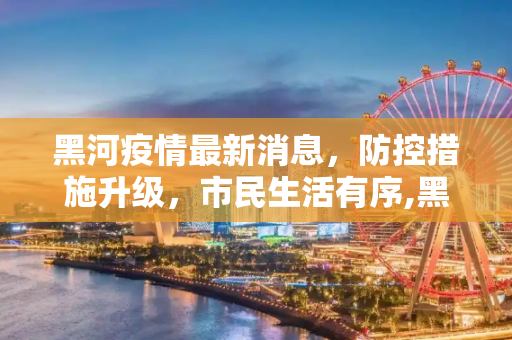 黑河疫情最新消息，防控措施升级，市民生活有序,黑河疫情最新消息