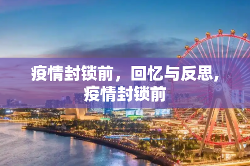 疫情封锁前，回忆与反思,疫情封锁前