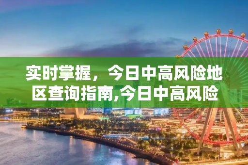 实时掌握，今日中高风险地区查询指南,今日中高风险地区查询