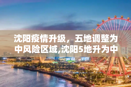 沈阳疫情升级，五地调整为中风险区域,沈阳5地升为中风险