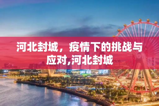 河北封城，疫情下的挑战与应对,河北封城