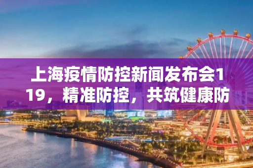 上海疫情防控新闻发布会119，精准防控，共筑健康防线,上海疫情防控新闻发布会119
