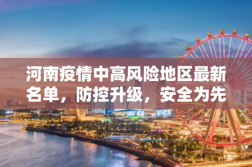河南疫情中高风险地区最新名单，防控升级，安全为先,河南疫情中高风险地区最新名单