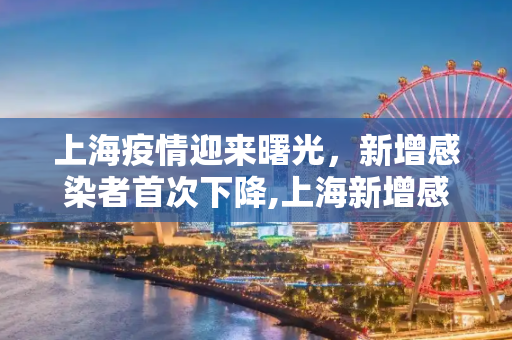上海疫情迎来曙光，新增感染者首次下降,上海新增感染者首降